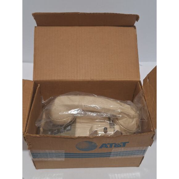 AT&T 2500MM-5D Ivory Touch-Tone Desk Phone – Mint NOS Reconditioned - Picture 4 of 6